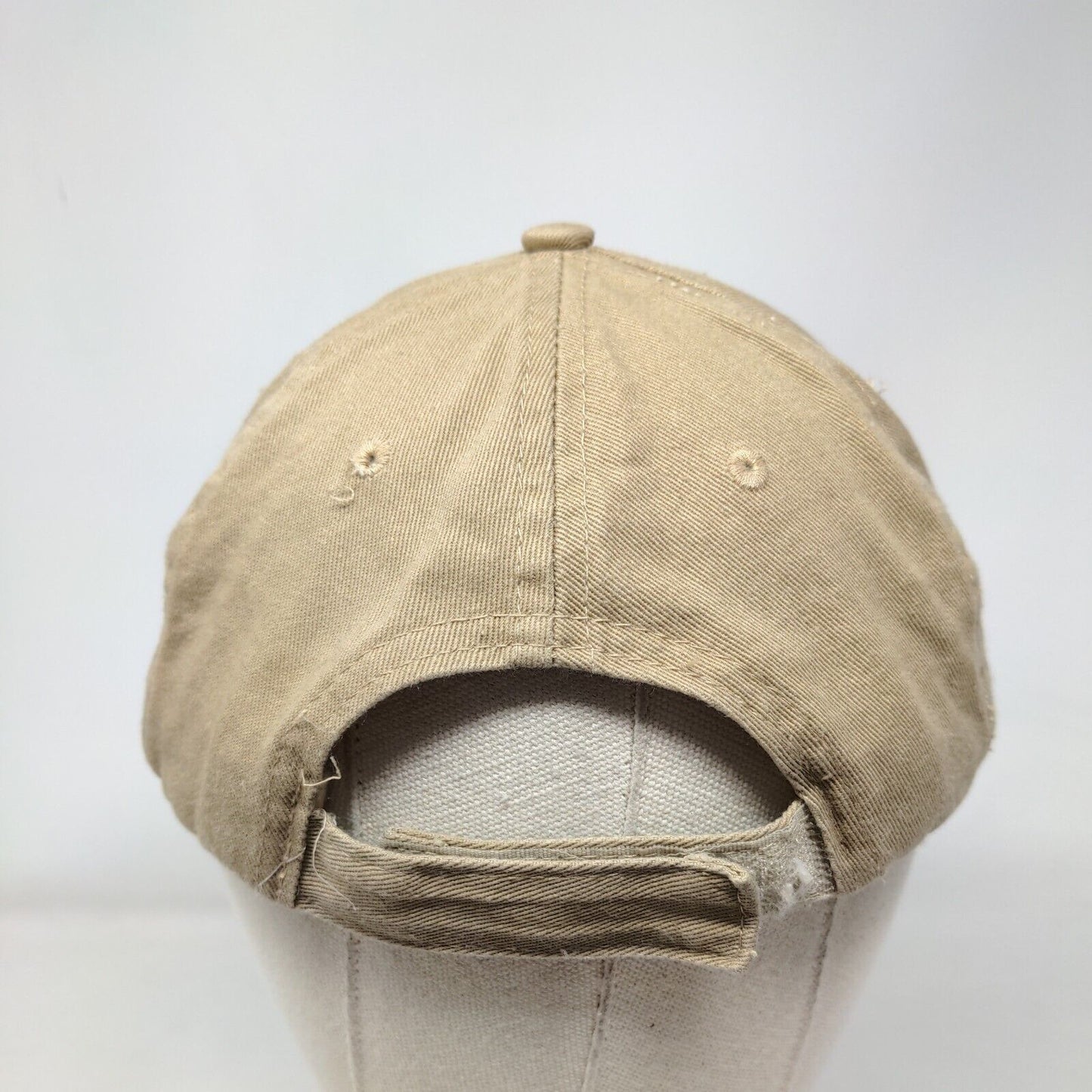 Pebble Creek Golf Club Tampa Florida Tan One Size Adjustable Embroidered 6 Panel