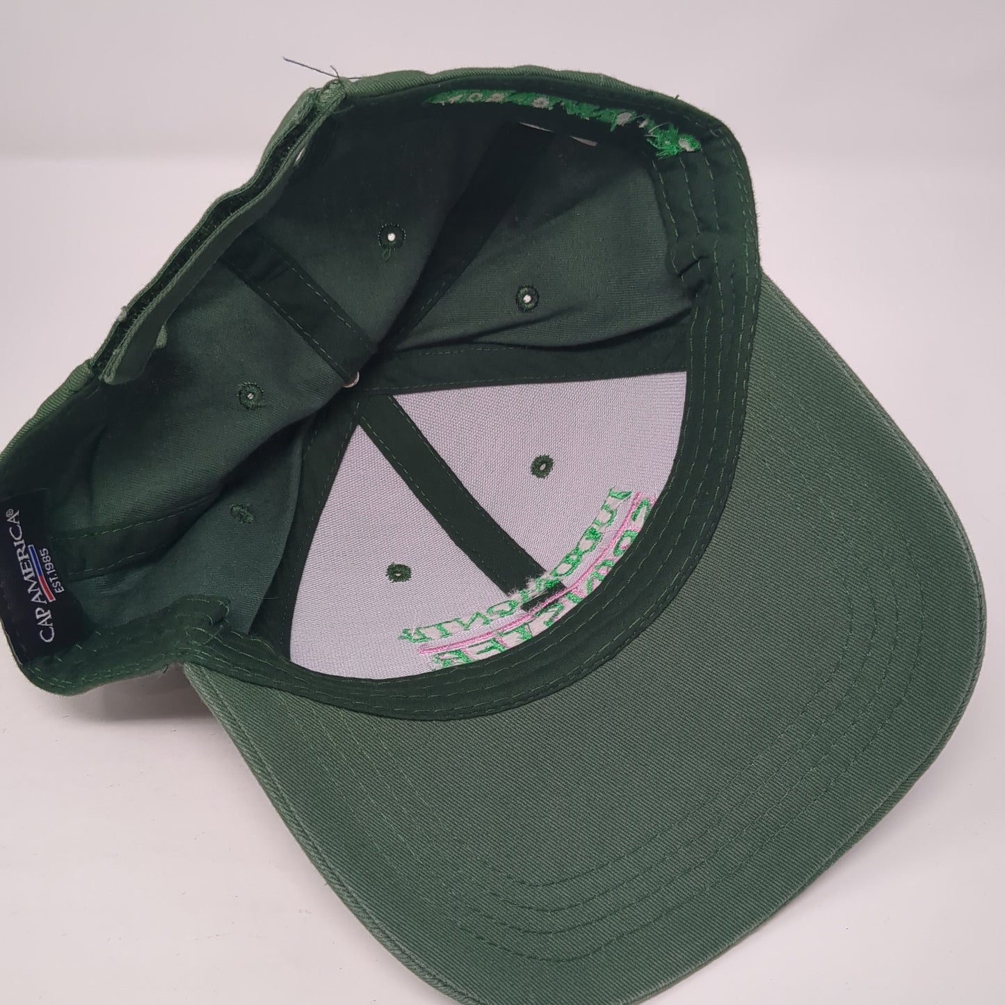Juddmonte Spinster Keeneland Strapback Hat Green One Size Cap America