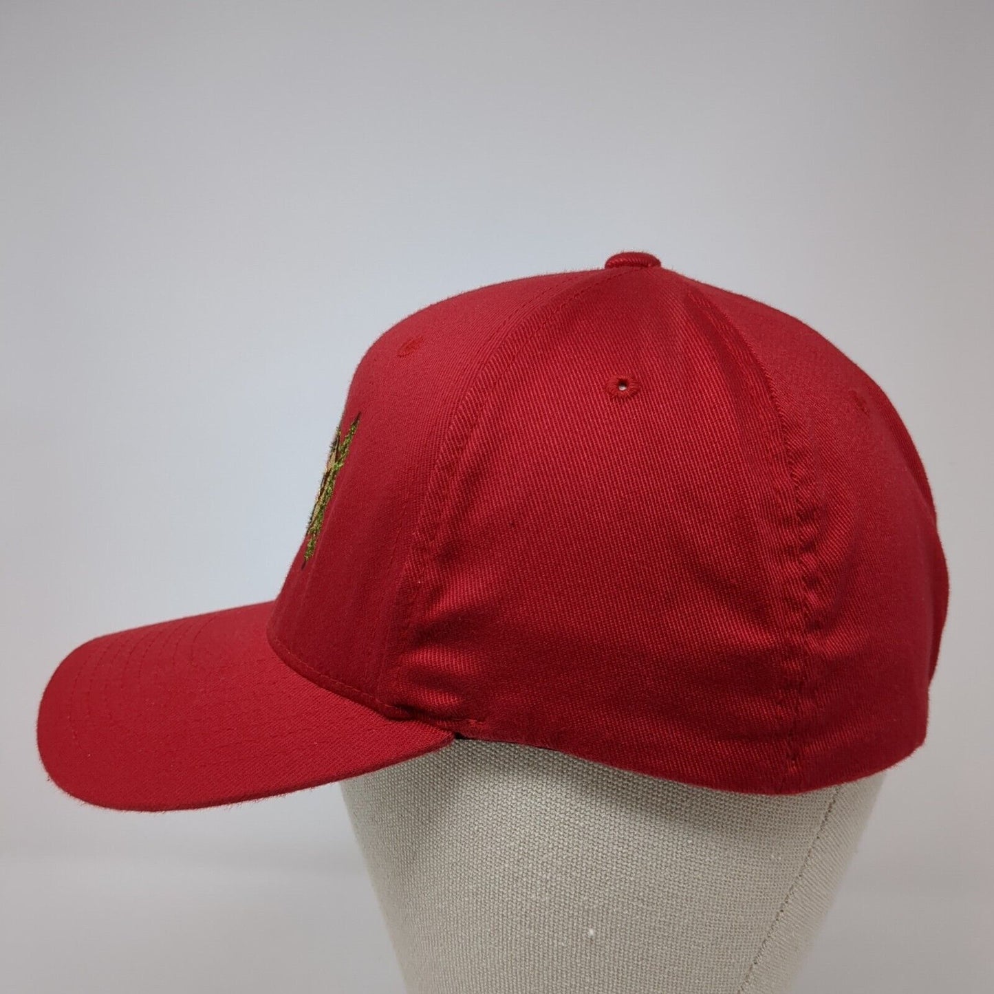 Anderson Valley Brewing Co Fitted Hat Red S/M Flexfit Boonville 6 Panel