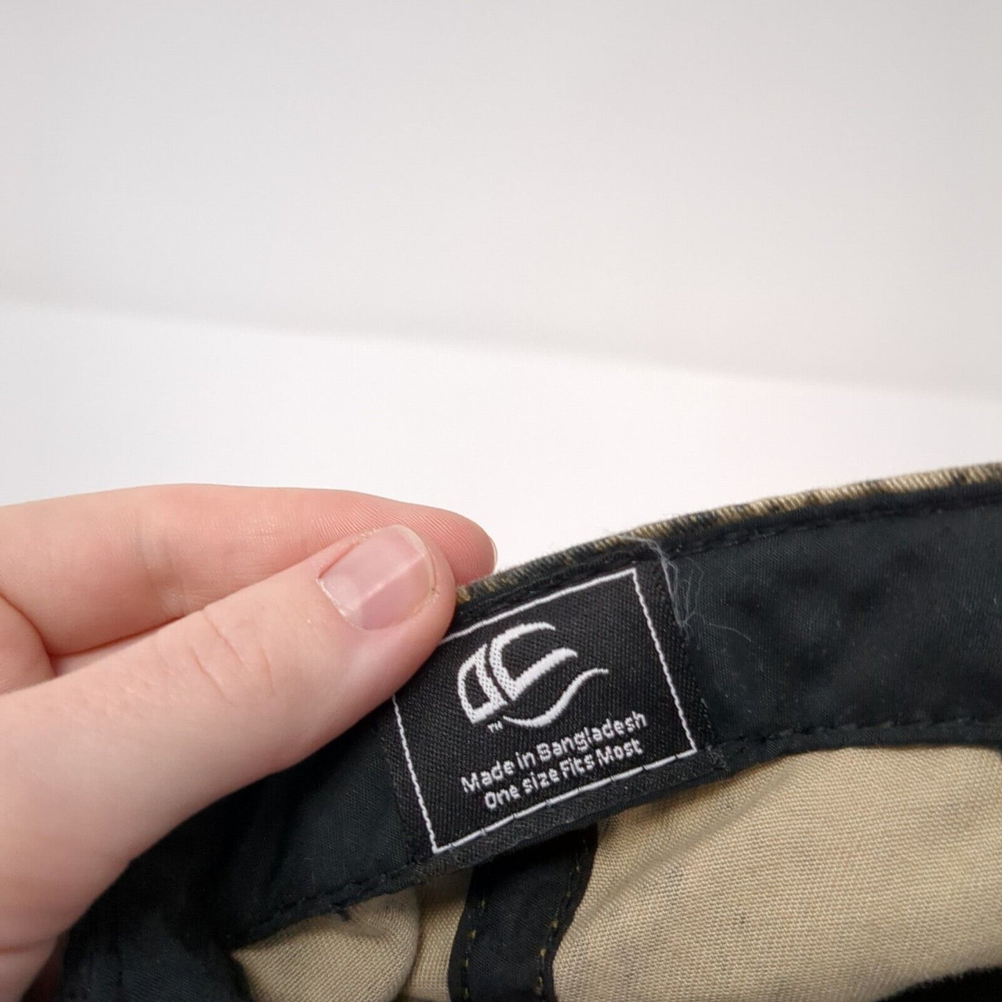 Tulsa Air Specialist Inc Strapback Hat Camouflage OS Adjustable Outdoor Cap