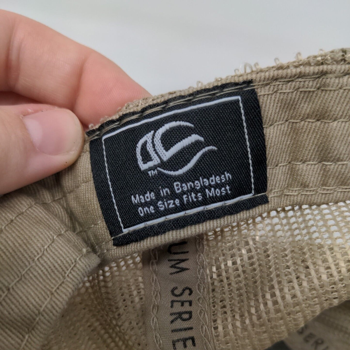 Belle Chasse Outfitters Strapback Mesh Back Trucker Hat Multi OSFM 6 Panel