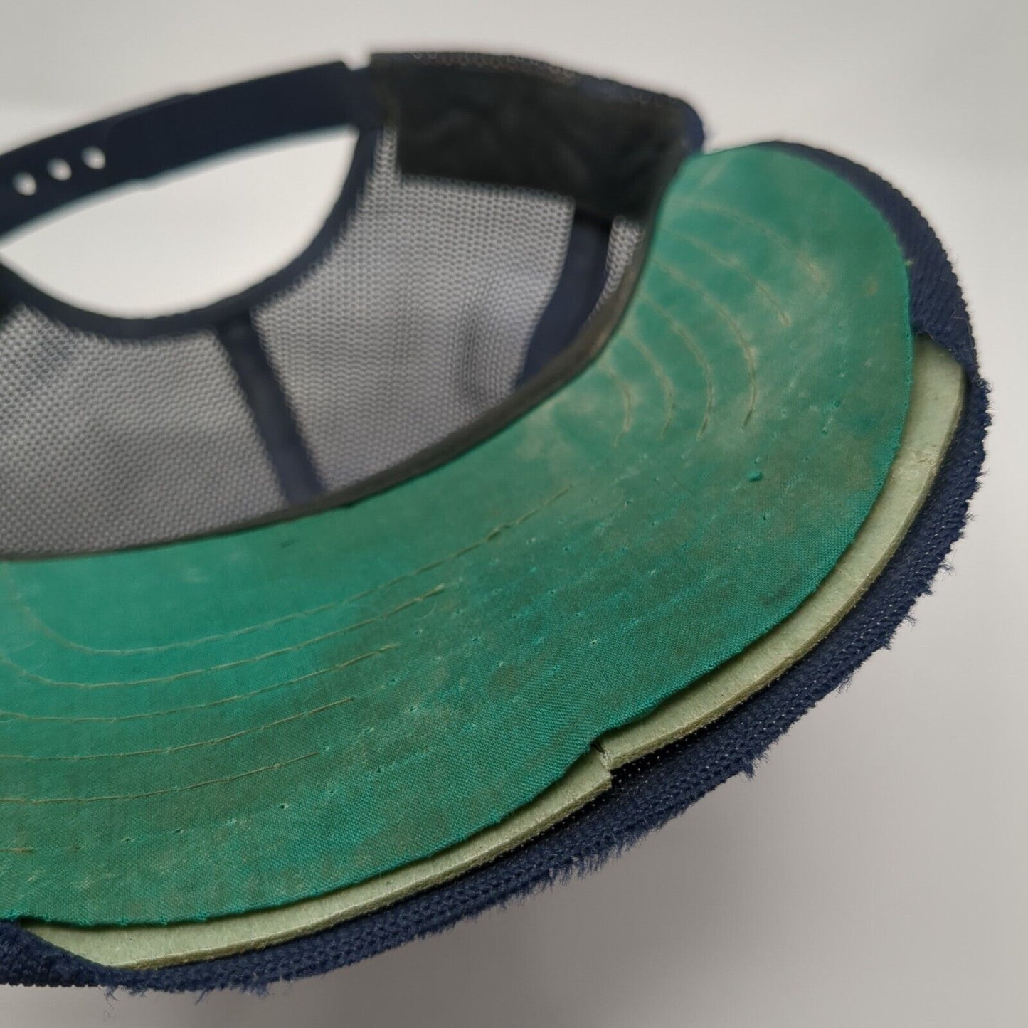 Canadian Maple Leaf Snapback Trucker Hat Blue One Size Adjustable Mesh Back