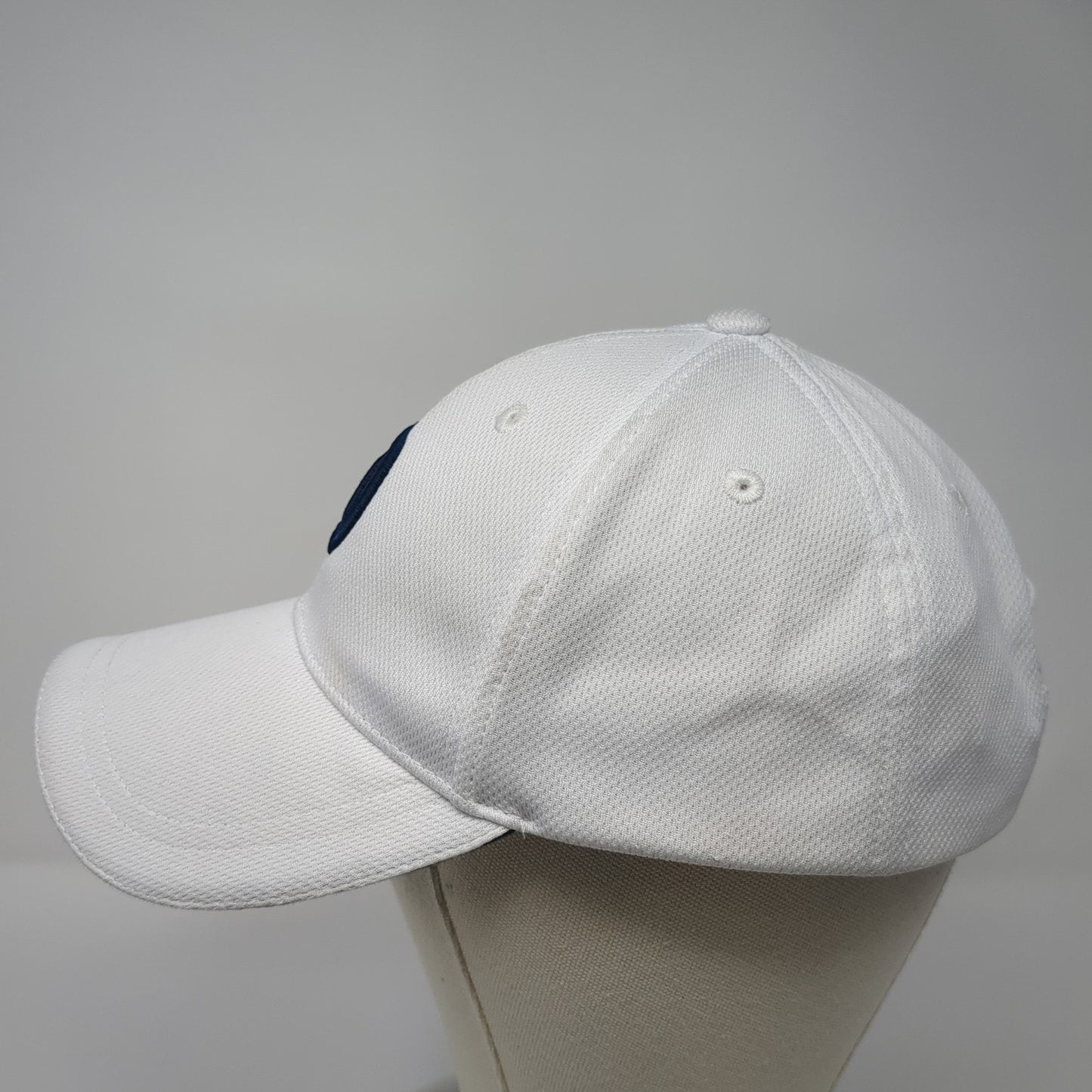 Letter D Strapback Hat White One Size Adjustable Embroidered Disney