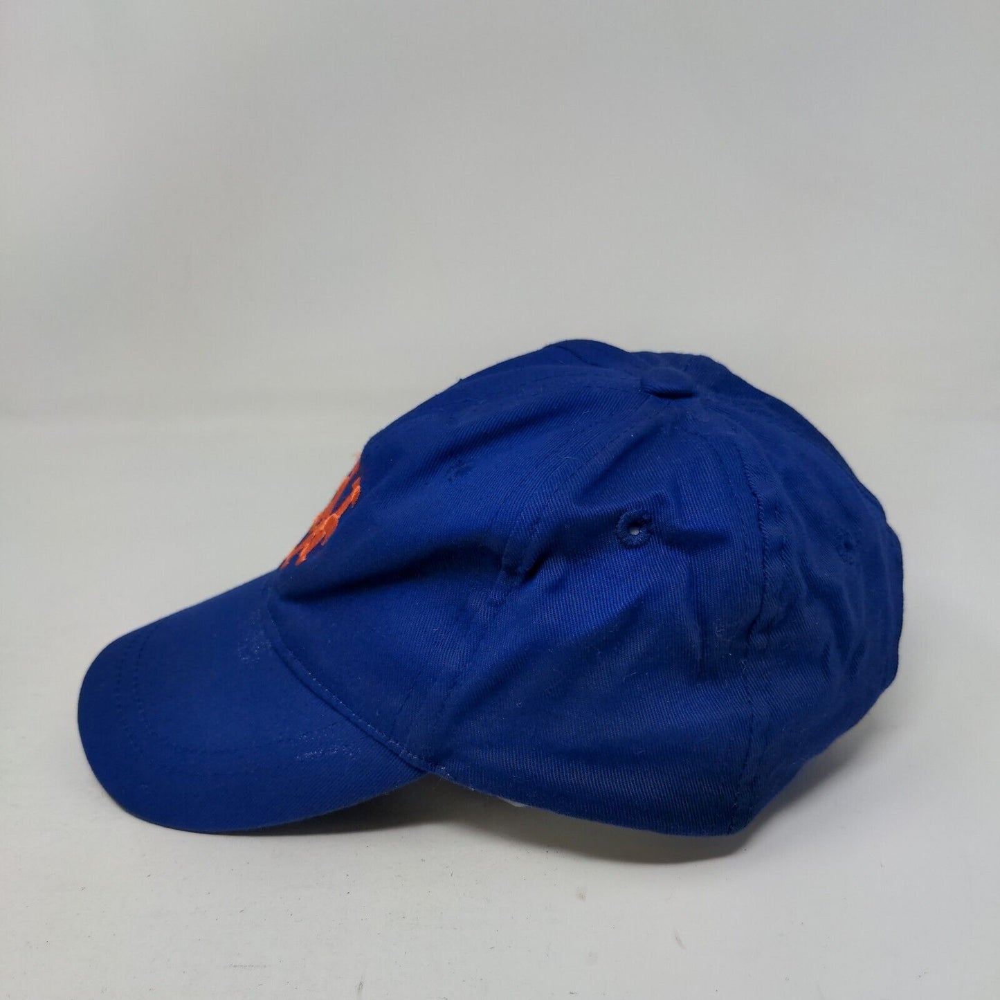 New York Mets Stretchy Kids Hat Blue Embroidered Logo Kid Athlete