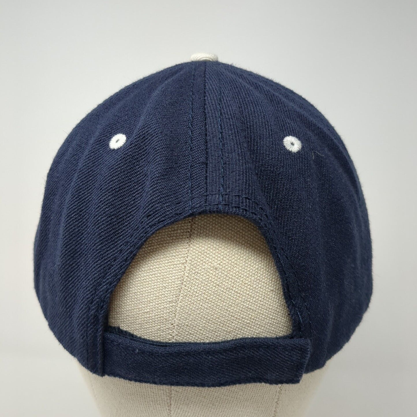 Bear River Animal Hospital Strapback Hat Blue OS Adjustable Embroidered Otto