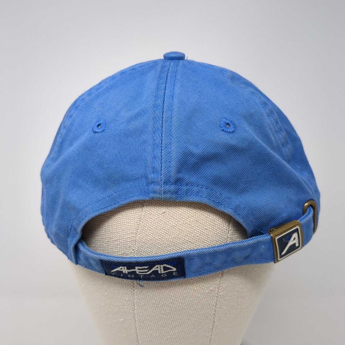 Lake Tahoe Summit 2013 Slideback Hat Blue One Size Solid Ahead Vintage