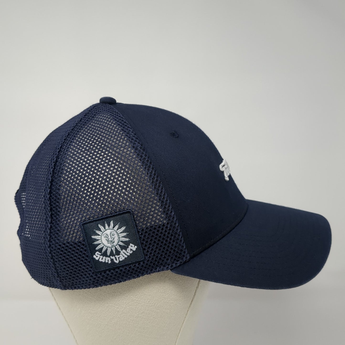 Titleist Snapback Mesh Back Trucker Hat Blue One Size Solid Sun Valley