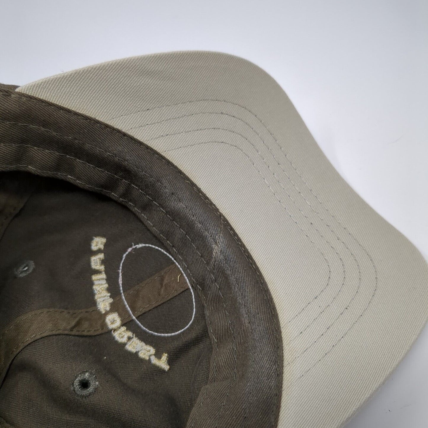 Rainforest Cafe Orlando Slideback Hat Brown One Size Adjustable Embroidered