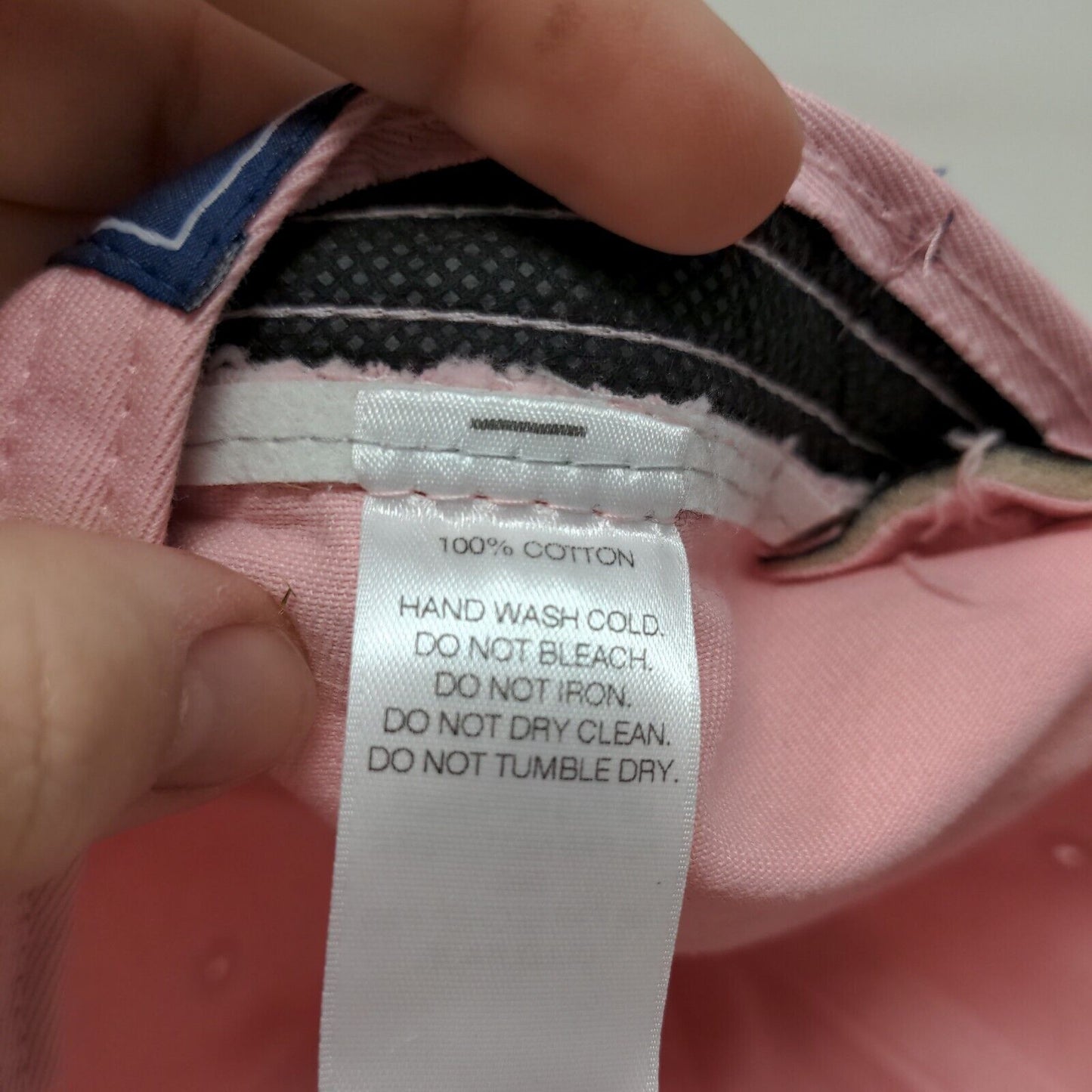 Vineyard Vines Shep & Ian Women's Slideback Hat Pink Embroidered Logo Whale