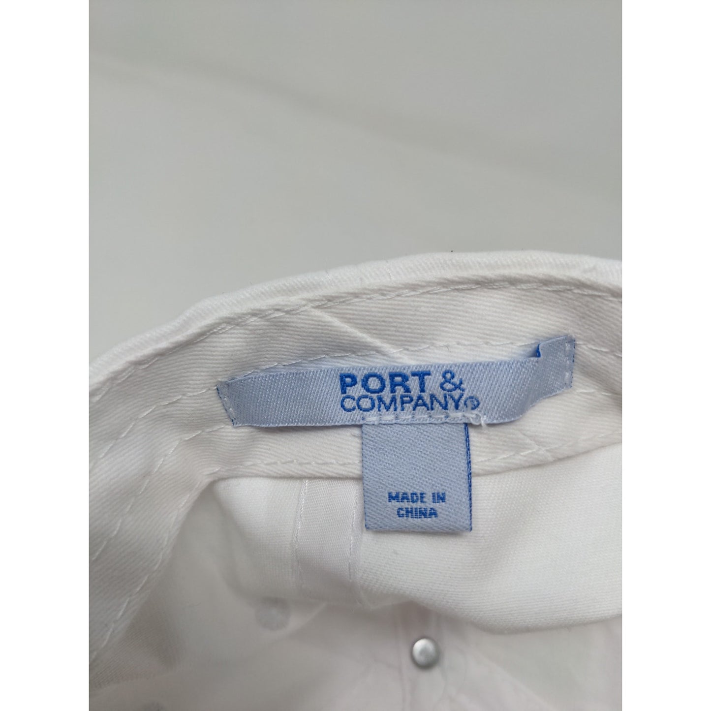 Live at Fuse Purdue Dorm Slideback Hat Embroidered Logo White
