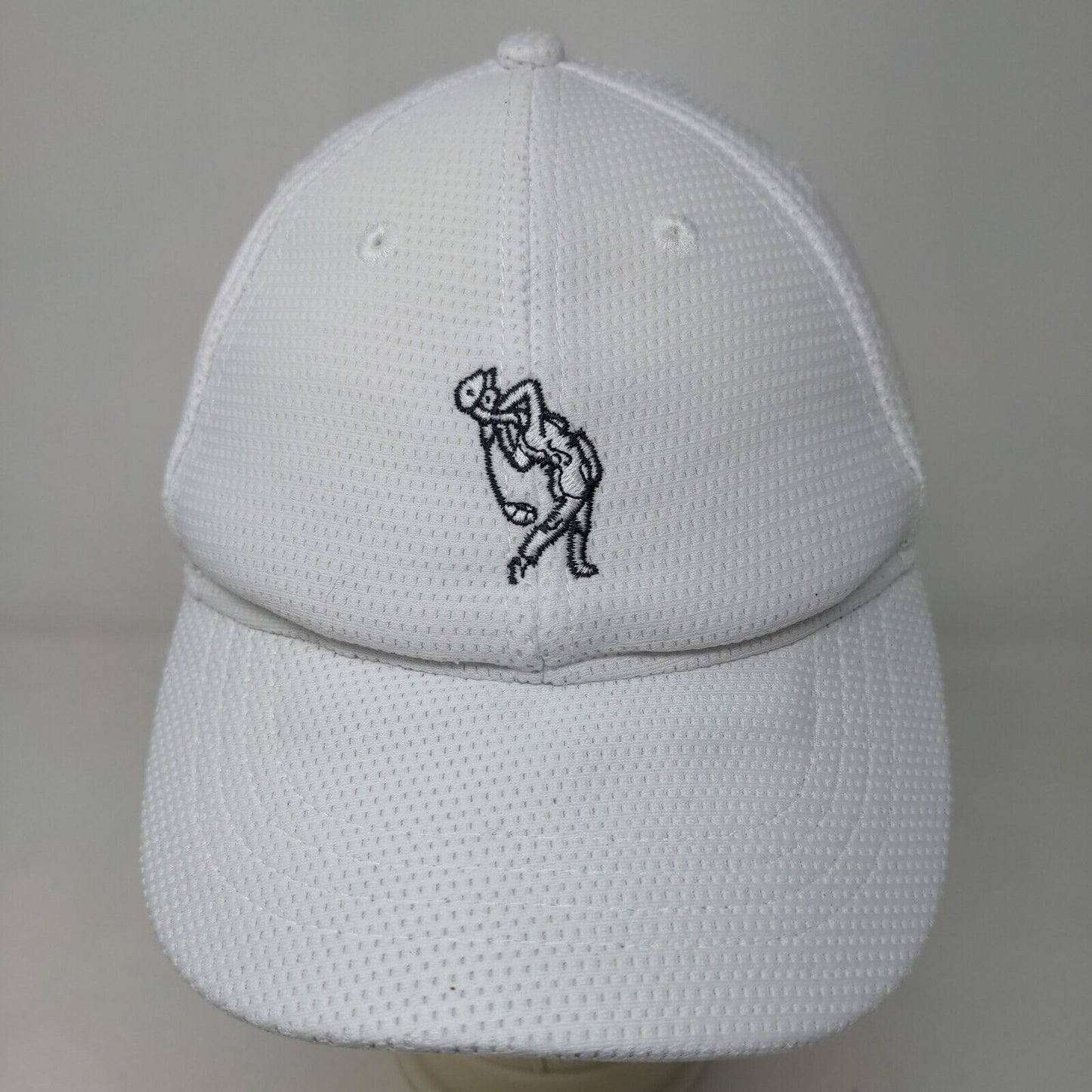 Garb Girl's Strapback Hat White Size Ages 5-12 Embroidered Golf Logo