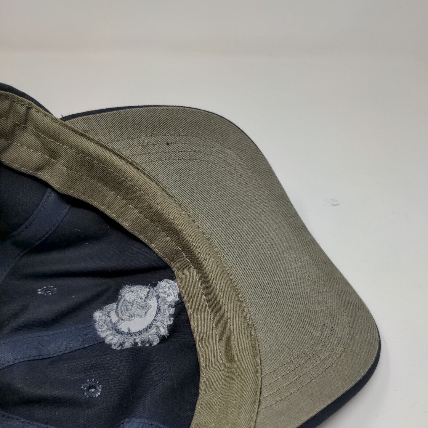 Ahead Headgear Men's Slideback Hat Blue Coyote Crossing Vintage 2001 Fundraiser
