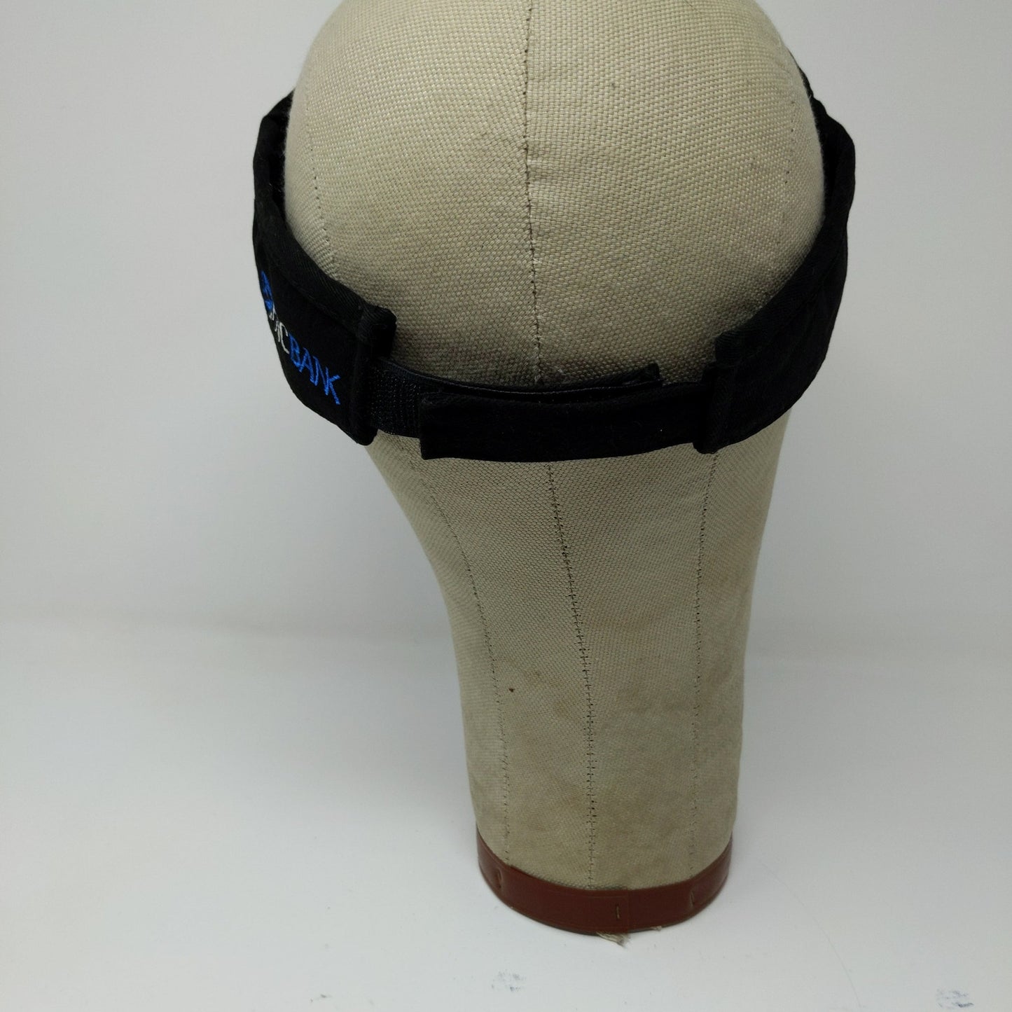 MLB Pittsburgh Pirates PNC Bank Sun Visor Hat Black Gold Embroidered OSFA