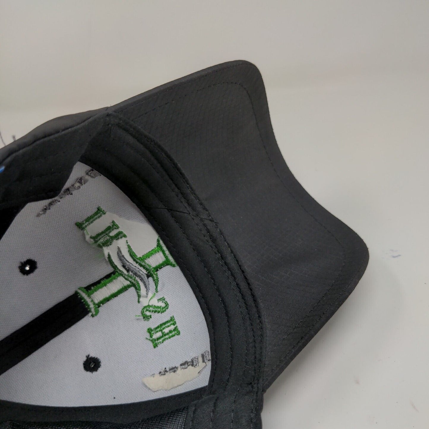 Cap America Golf Irish Mechanical Services Strapback Hat Black Adjustable