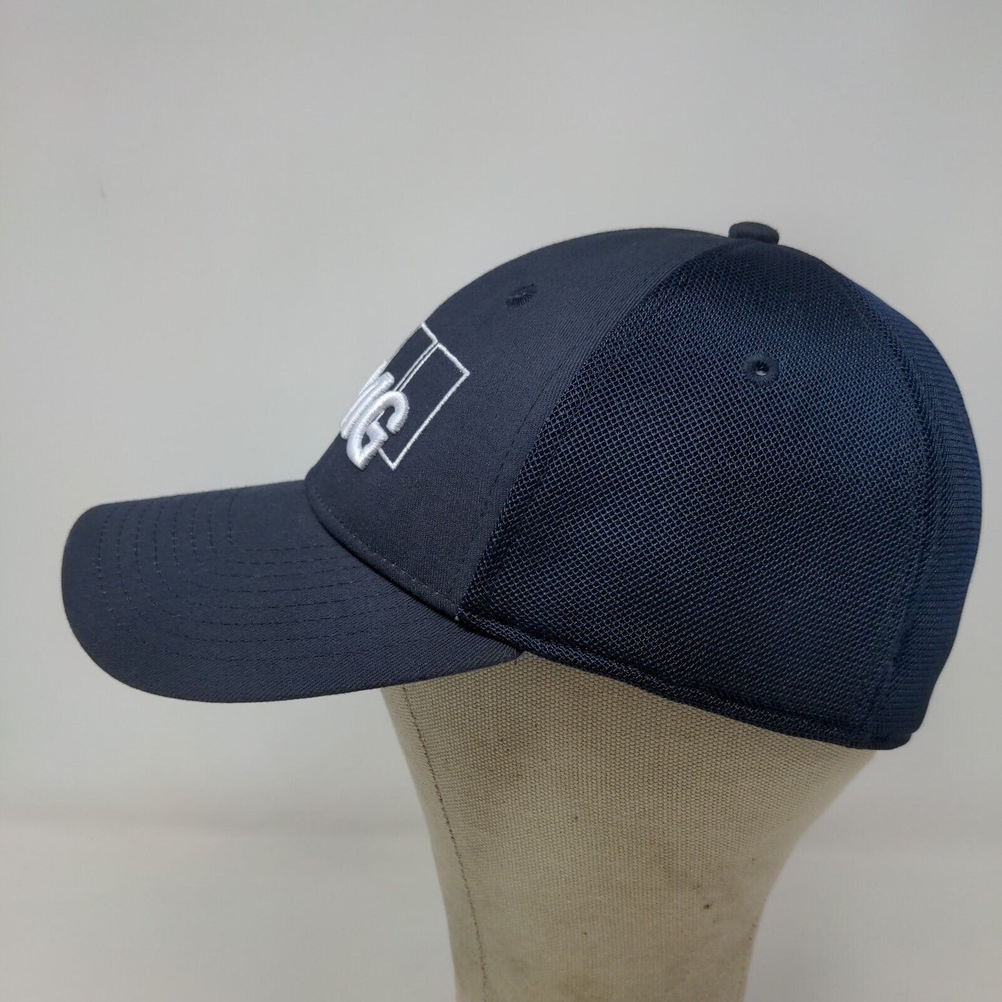Callaway Men's Tour Authentic Fitted Hat Blue Size S/M Embroidered Logo