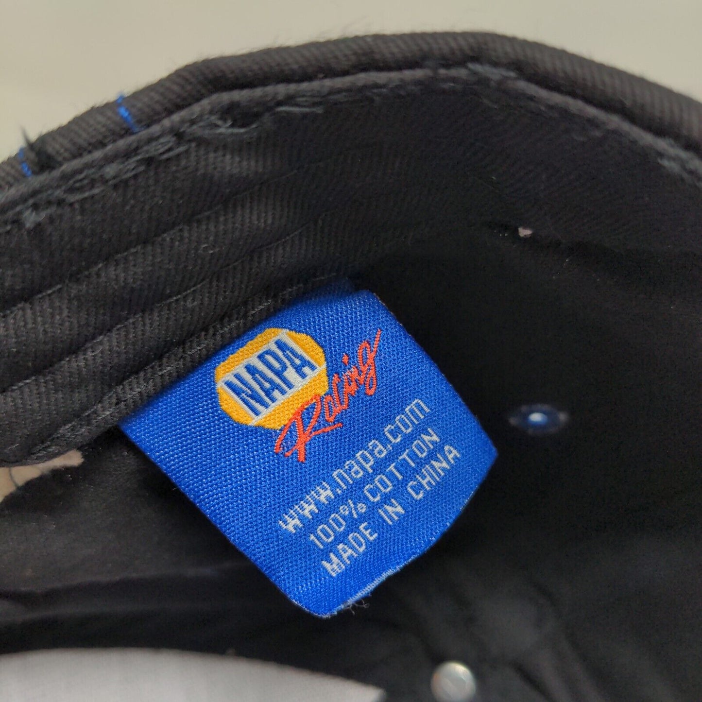 Napa Racing Men's Don Schumacher Ron Copp Hat Black Embroidered Logo