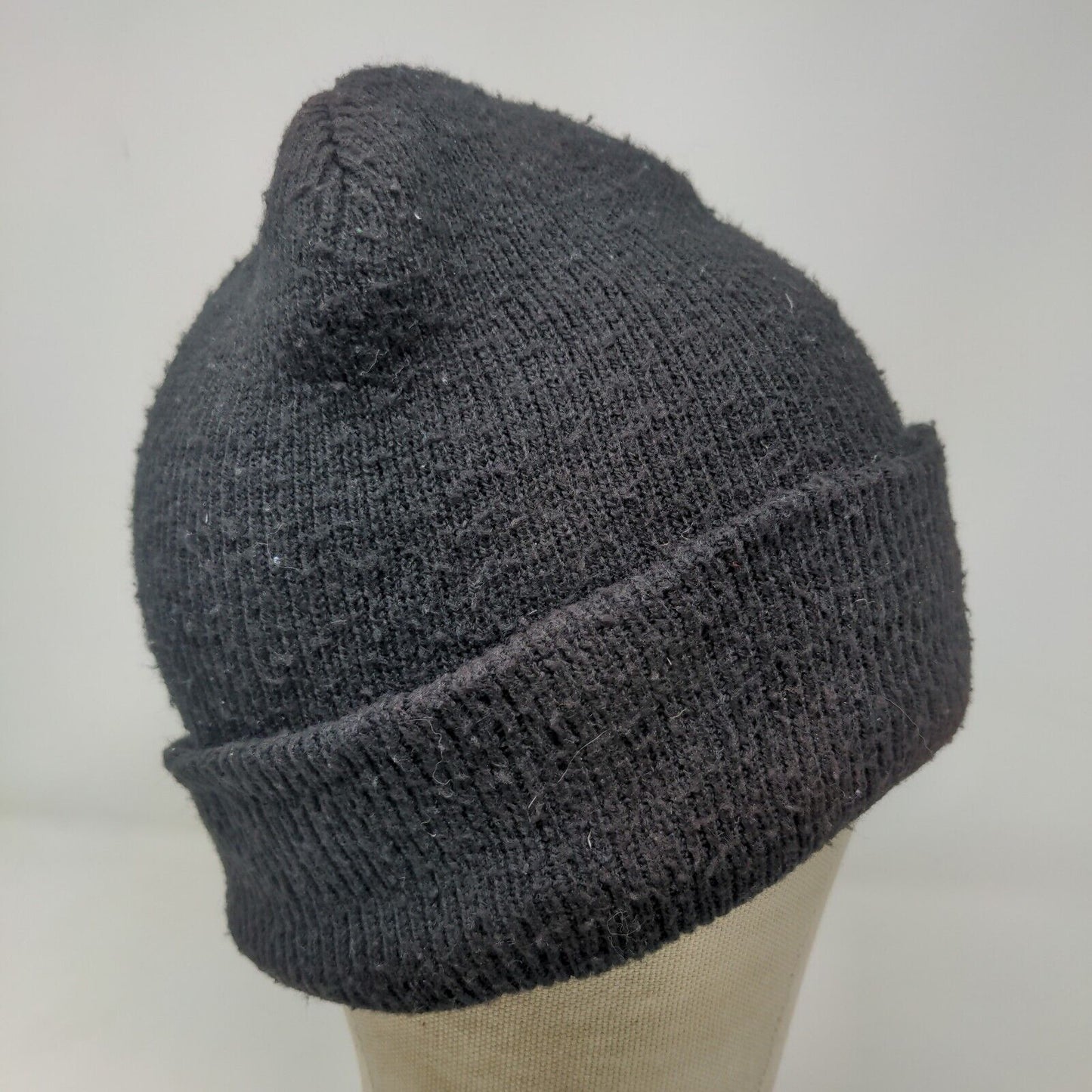 Carhartt Men's Beanie Hat Cap Black Patch Logo Outdoor Knit Warm