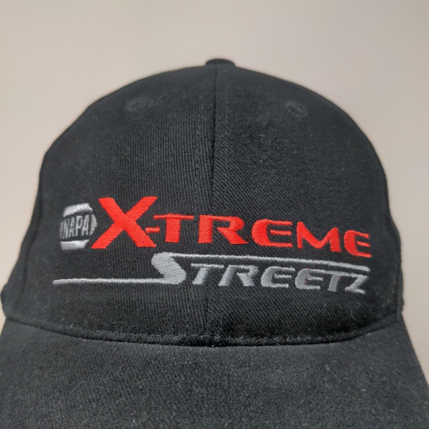 Napa Men's Extreme Streetz Fitted Hat Black OSFM Embroidered Logo