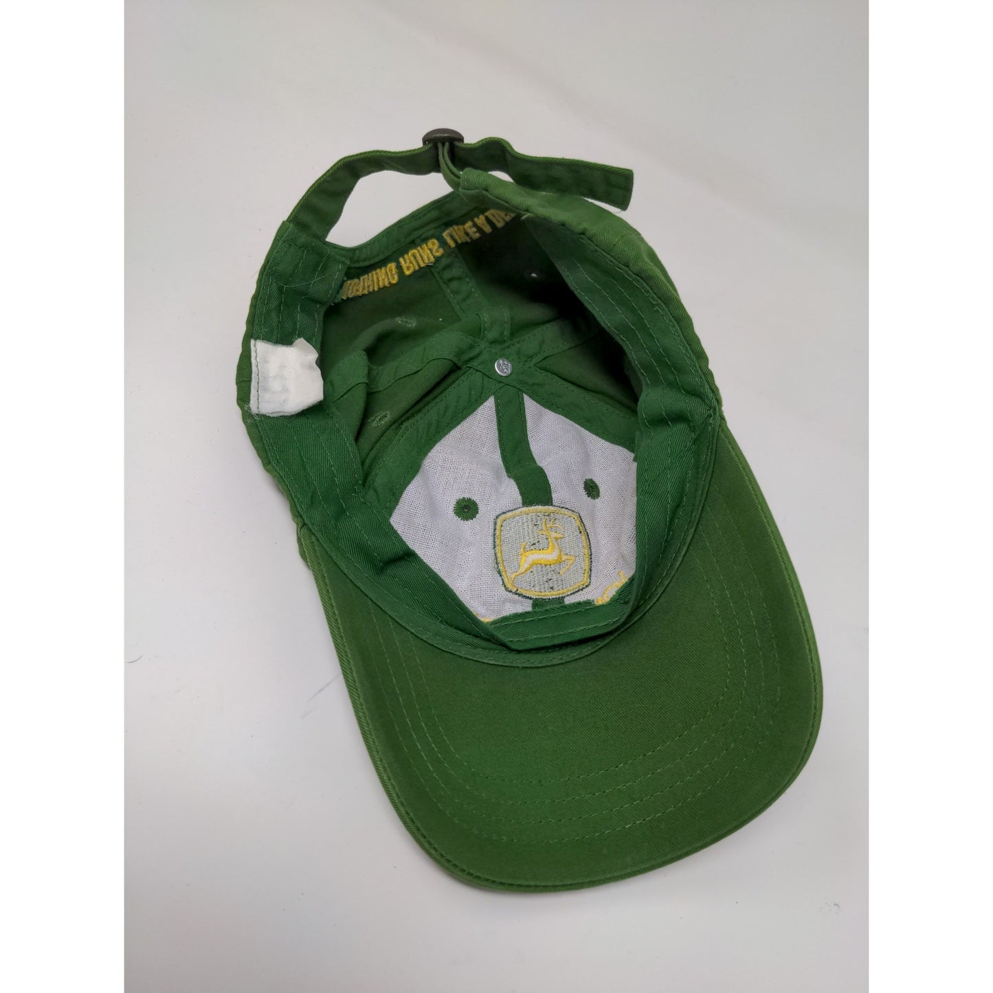John Deere Owner's Edition Slideback Hat Green Embroidered Logo