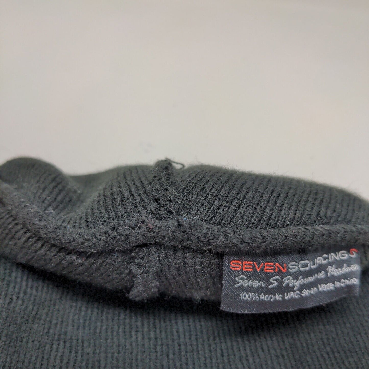 James Hardie Men's Knit Beanie Hat Cap Black Embroidered Logo