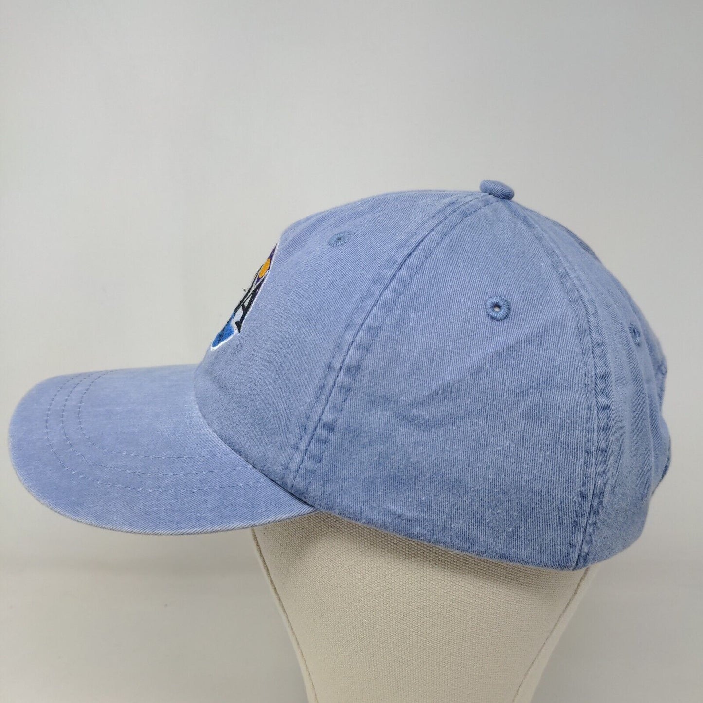 Adams Headwear Men's Slideback Hat Blue Embroidered Wolfeboro New Hampshire