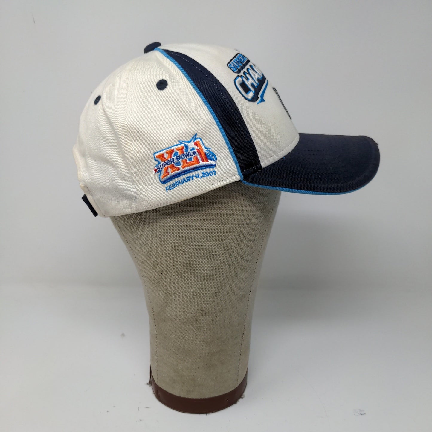 Reebok NFL On Field Super Bowl XLI Champions Indianapolis Colts Strapback Hat