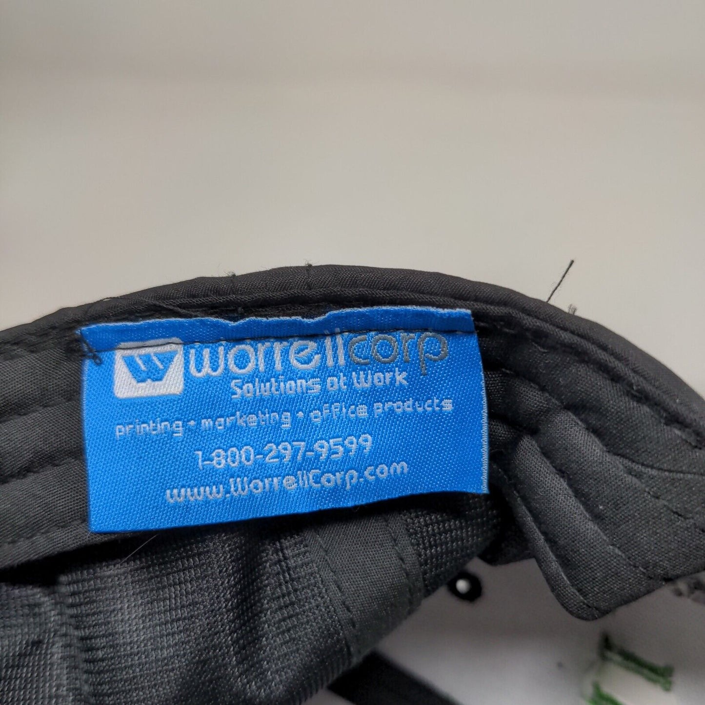 Cap America Golf Irish Mechanical Services Strapback Hat Black Adjustable