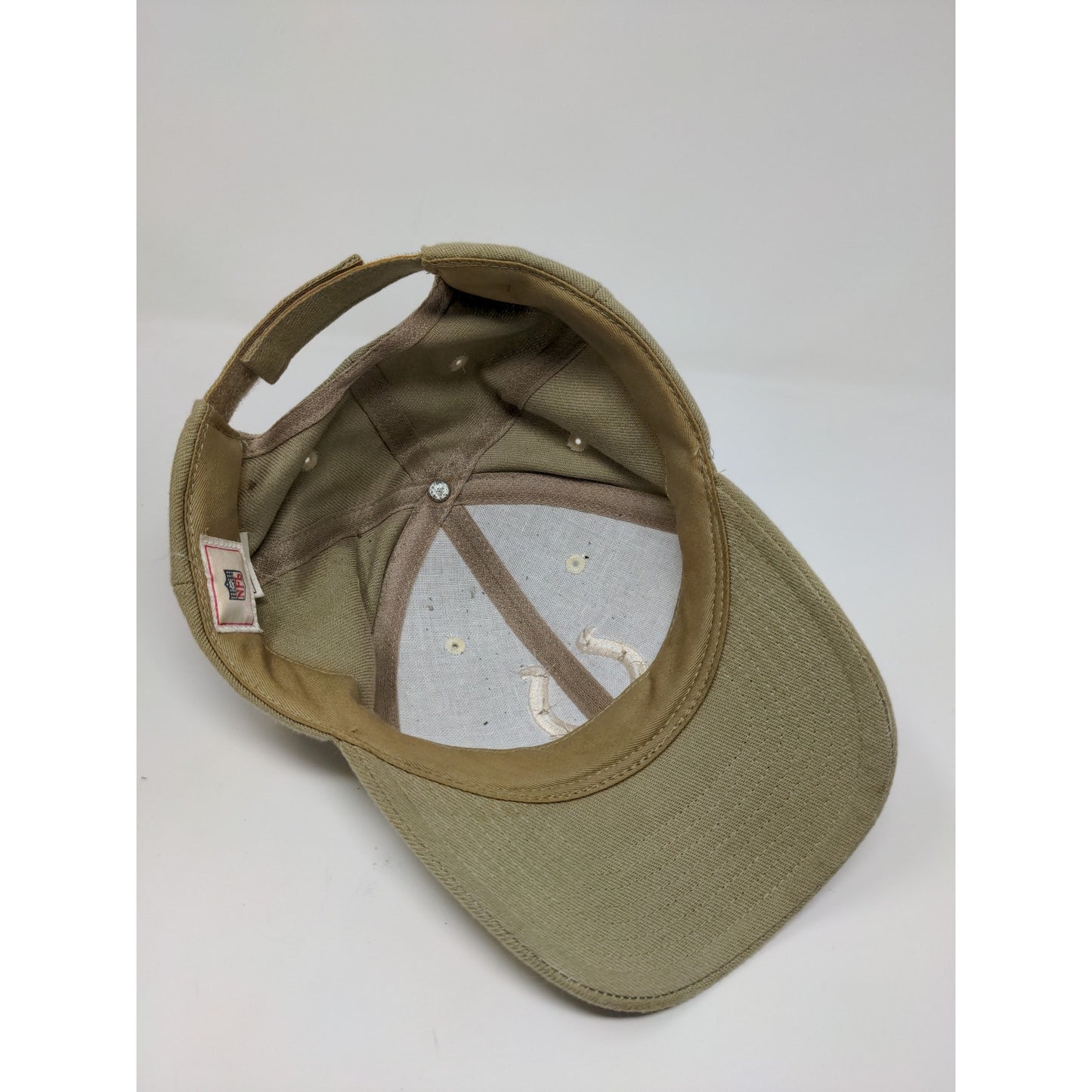 NFL Indianapolis Colts Strapback Hat OSFA Brown Embroidered Horseshoe Logo