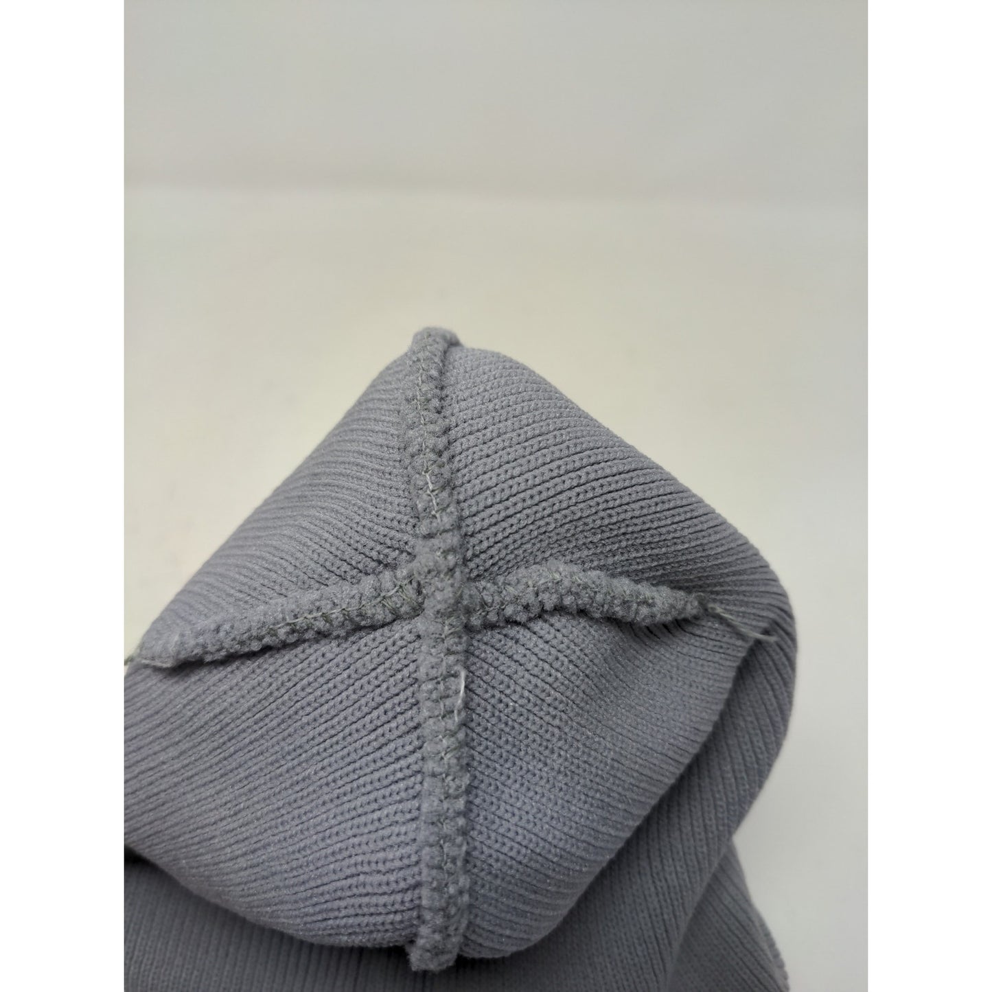 Indiana Beanie Hat Gray Embroidered Spell Out Logo Knit Soft
