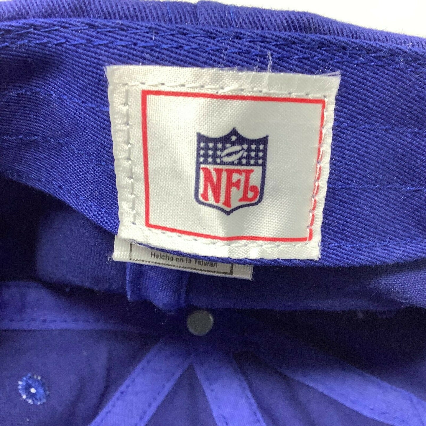 NFL Indianapolis Colts Baseball Hat White Horseshoe Slideback Adjustable OSFA