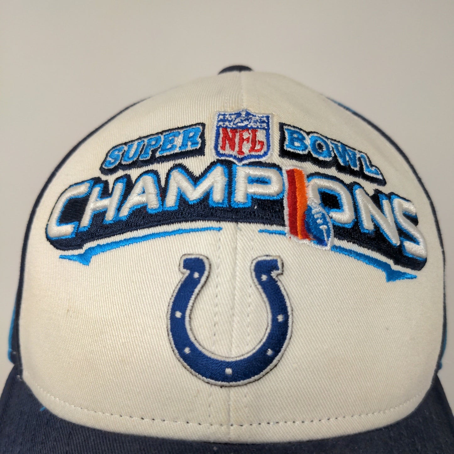Reebok NFL On Field Super Bowl XLI Champions Indianapolis Colts Strapback Hat