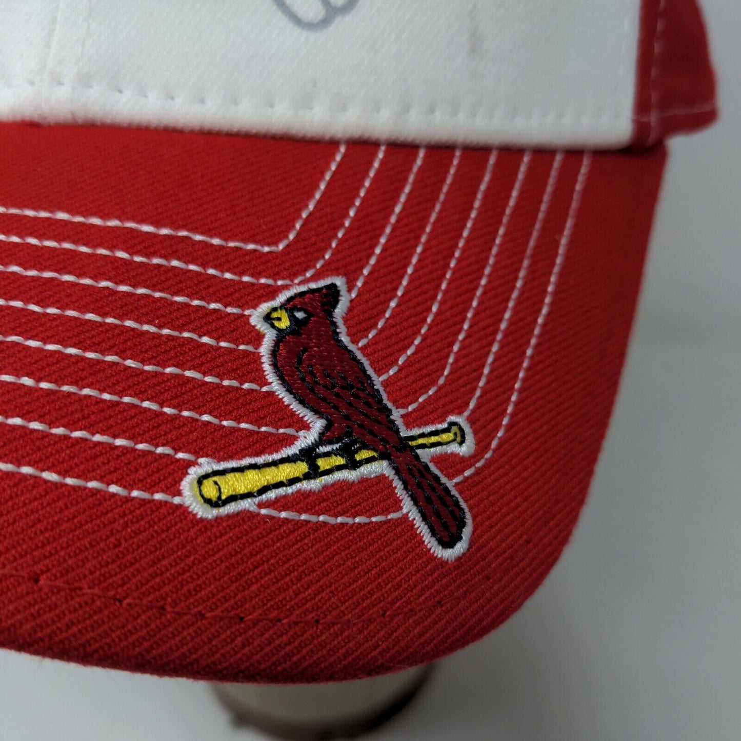 New Era 39Thirty Men's MLB St. Louis Cardinals Hat Red White Size M/L John Cole