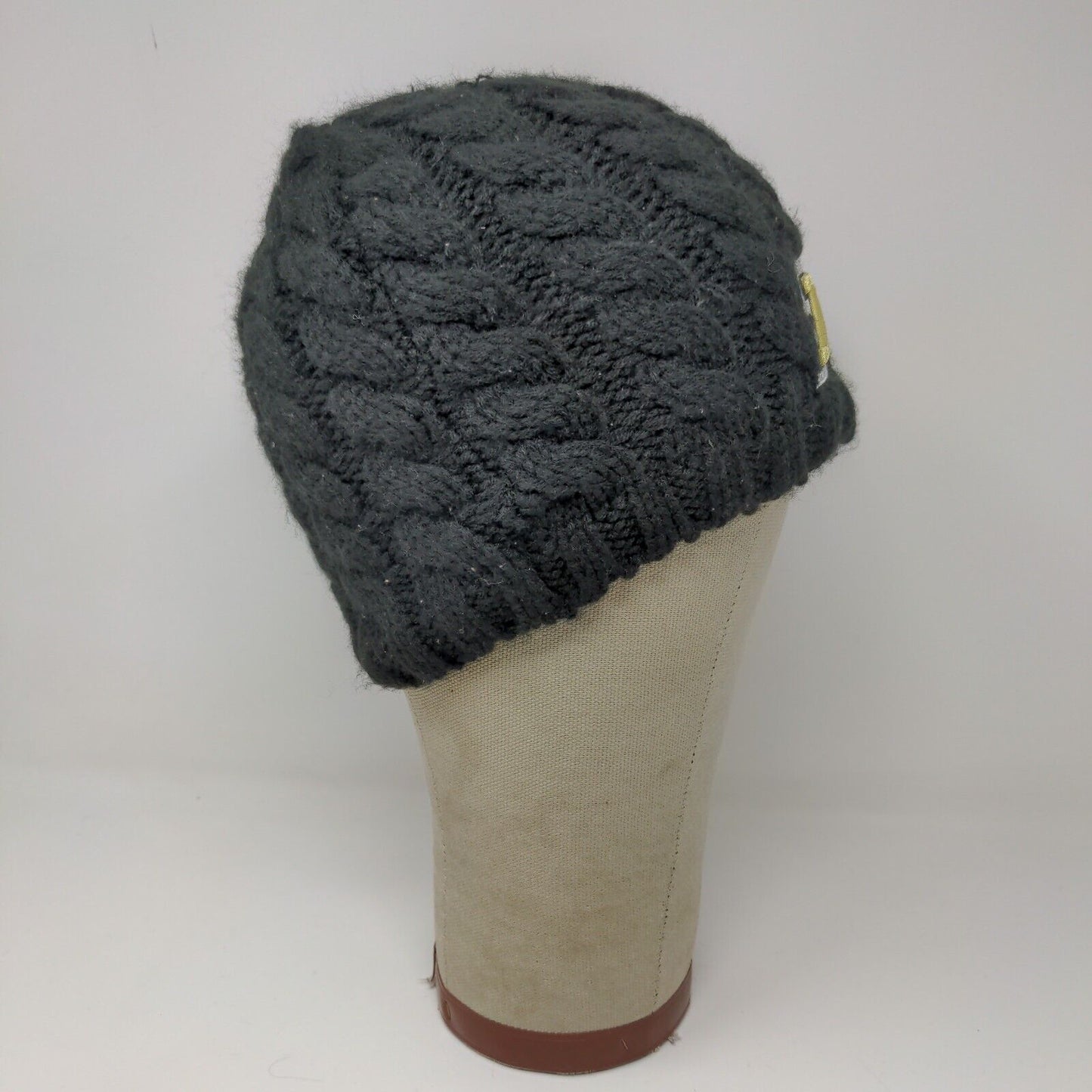 NCAA Purdue Black NEW ERA CAP HAT KNIT SKULL BEANIE WOMENS CABLE
