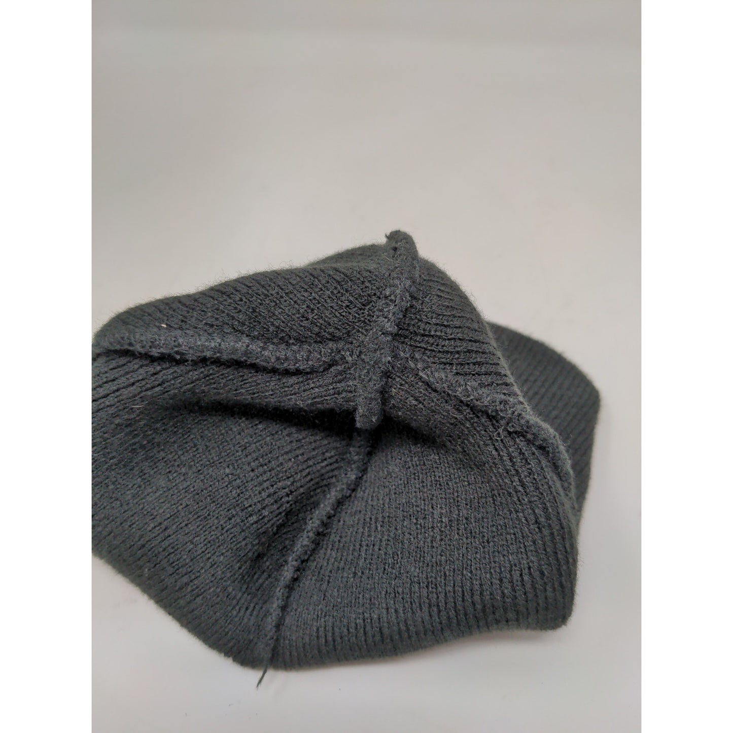ZX Zeroxposur Beanie Hat Skull Cap Black Embroidered Yellow Logo