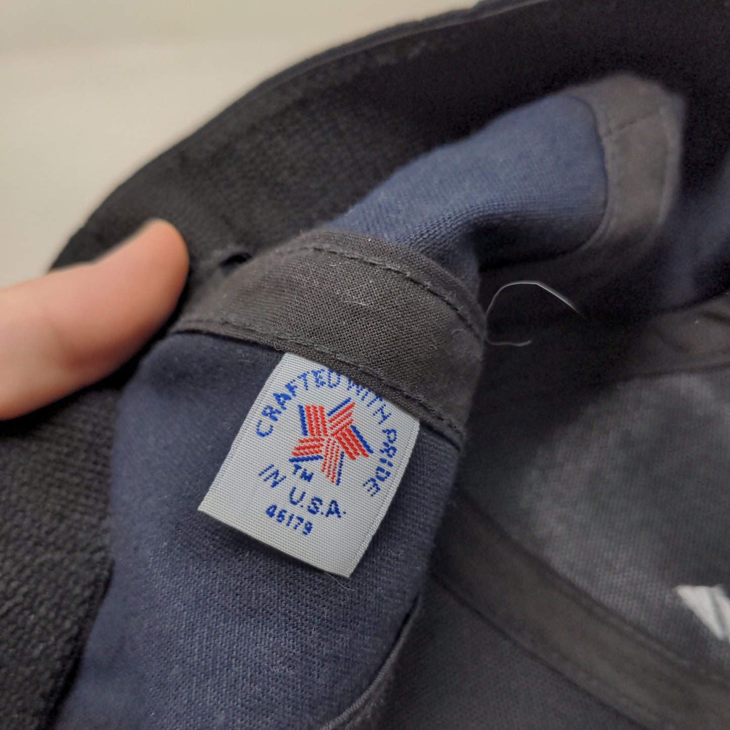 U.S. Air Force Hat Blue Embroidered Logo Made in USA Military