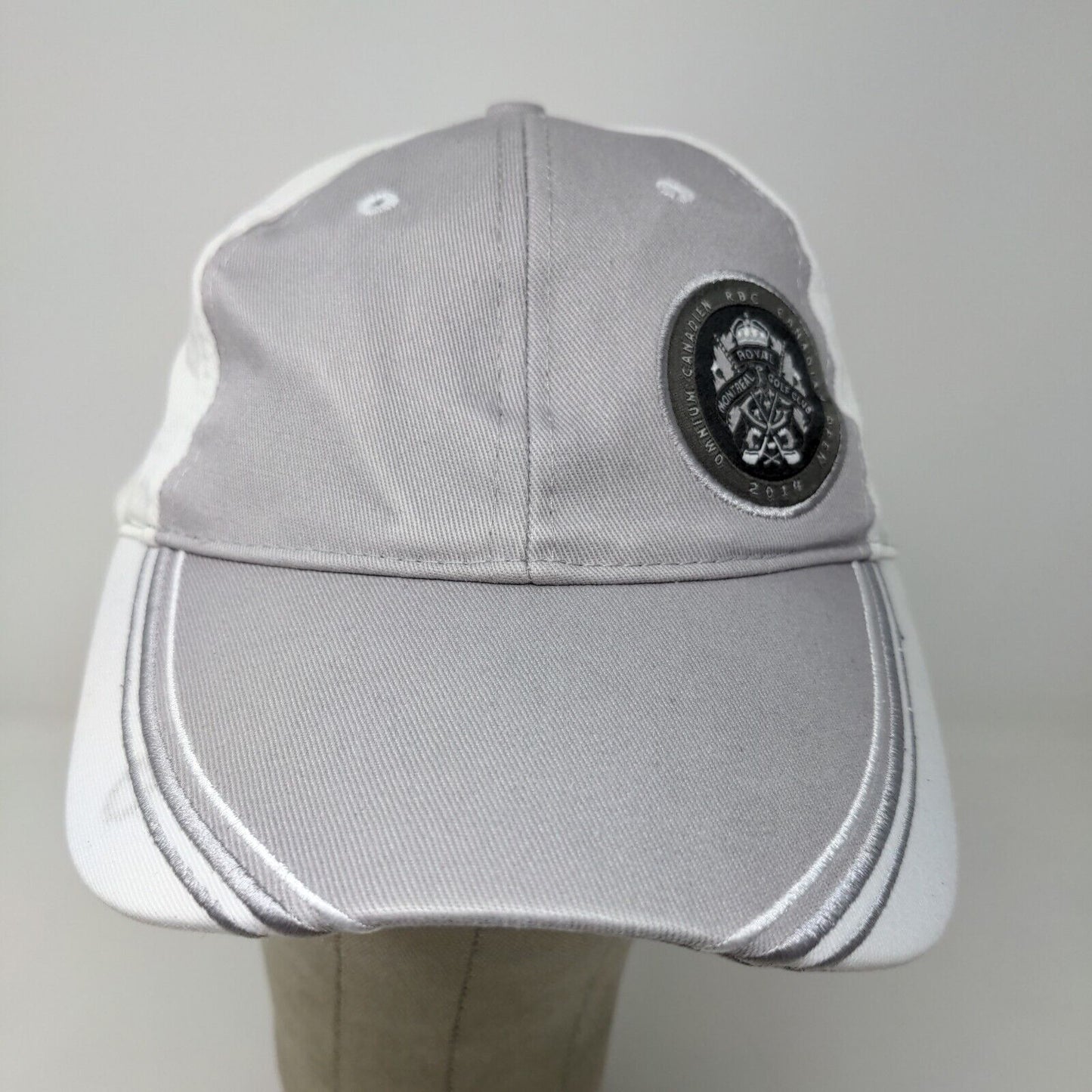 Montreal Royal Golf Club Strapback Hat Gray Adjustable Embroidered Logo