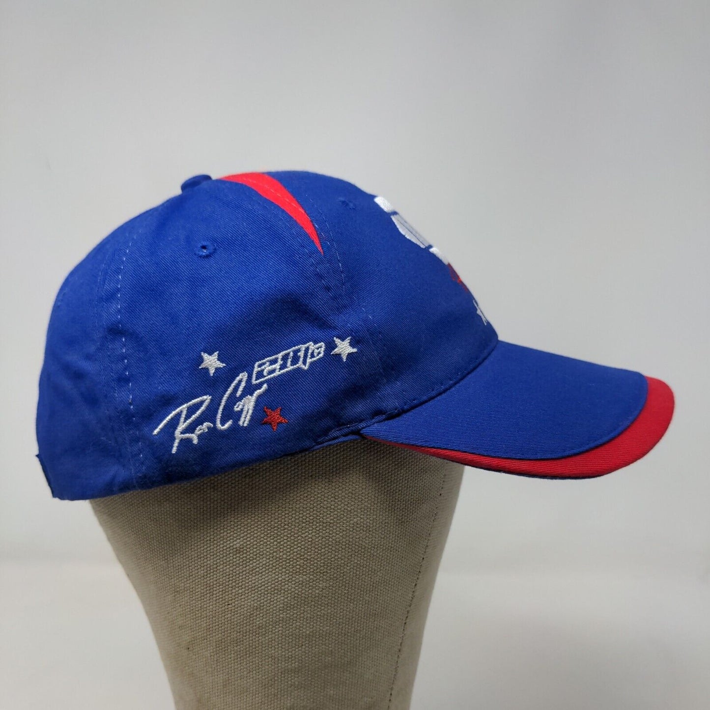 Napa Racing Men's Strapback Hat Blue OSFM Embroidered Logo Fallen Heroes Fund