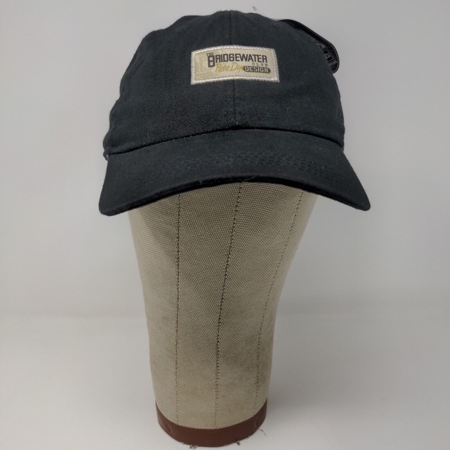 Bridgewater Golf Club Strapback Hat Black Adjustable Embroidered Logo