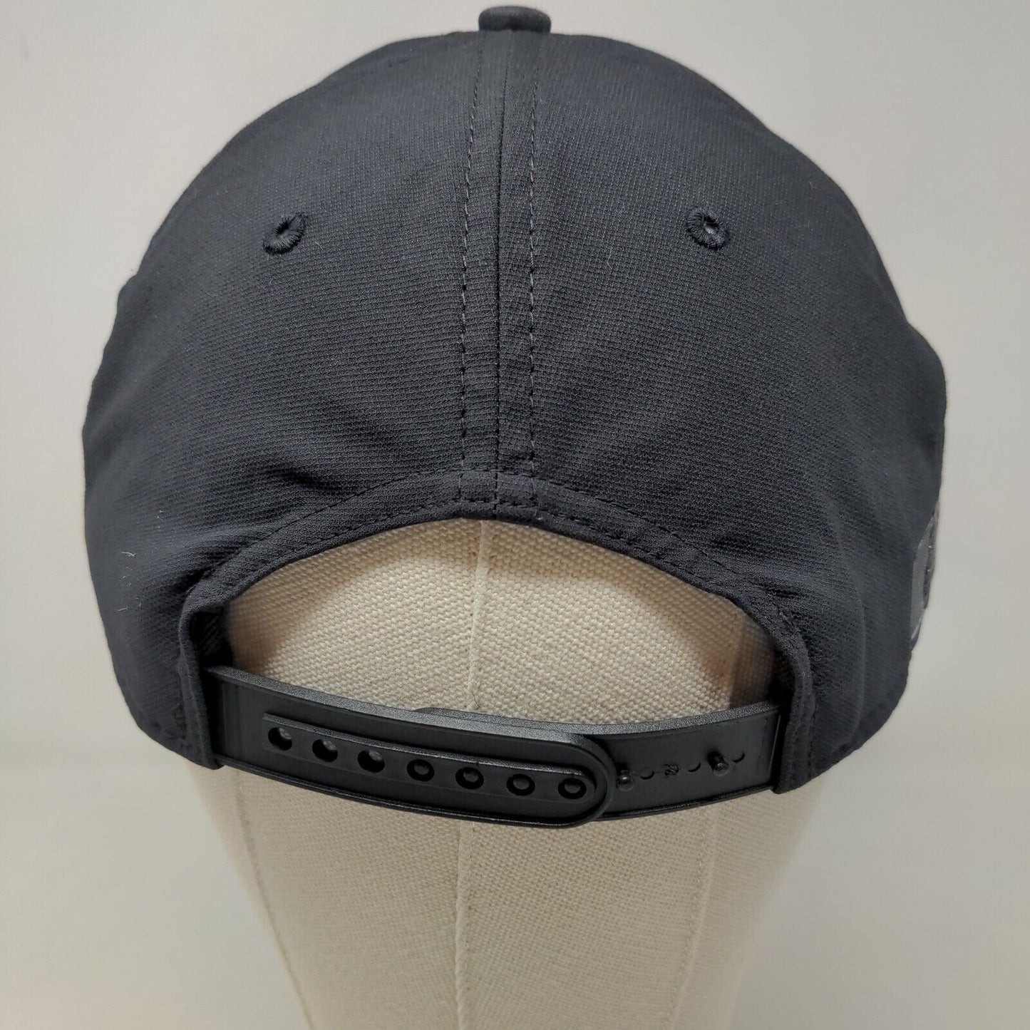 Nike Golf RZN Men's Snapback Hat Black OSFM Graphic Logo 100% Polyester