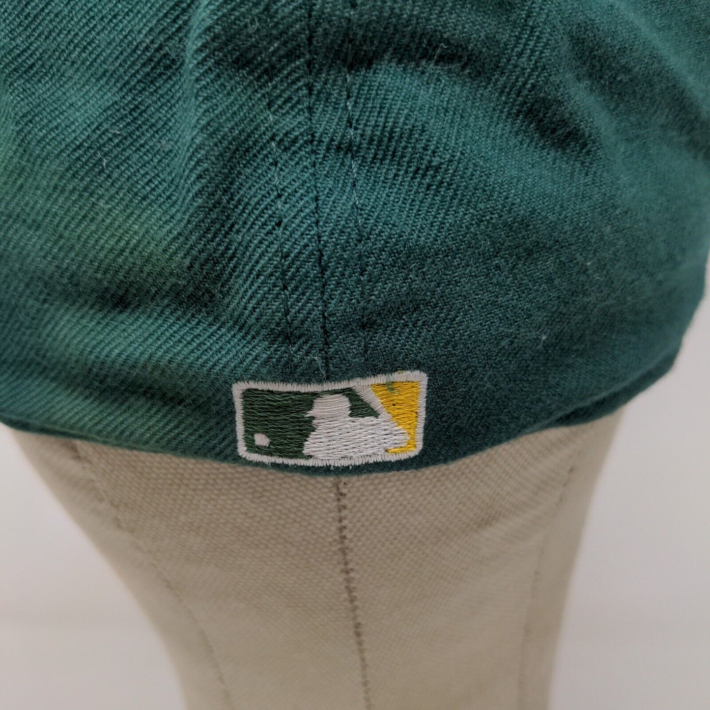 Oakland Athletics Hat Green and Yellow New Era Brand Fitted 6 7/8