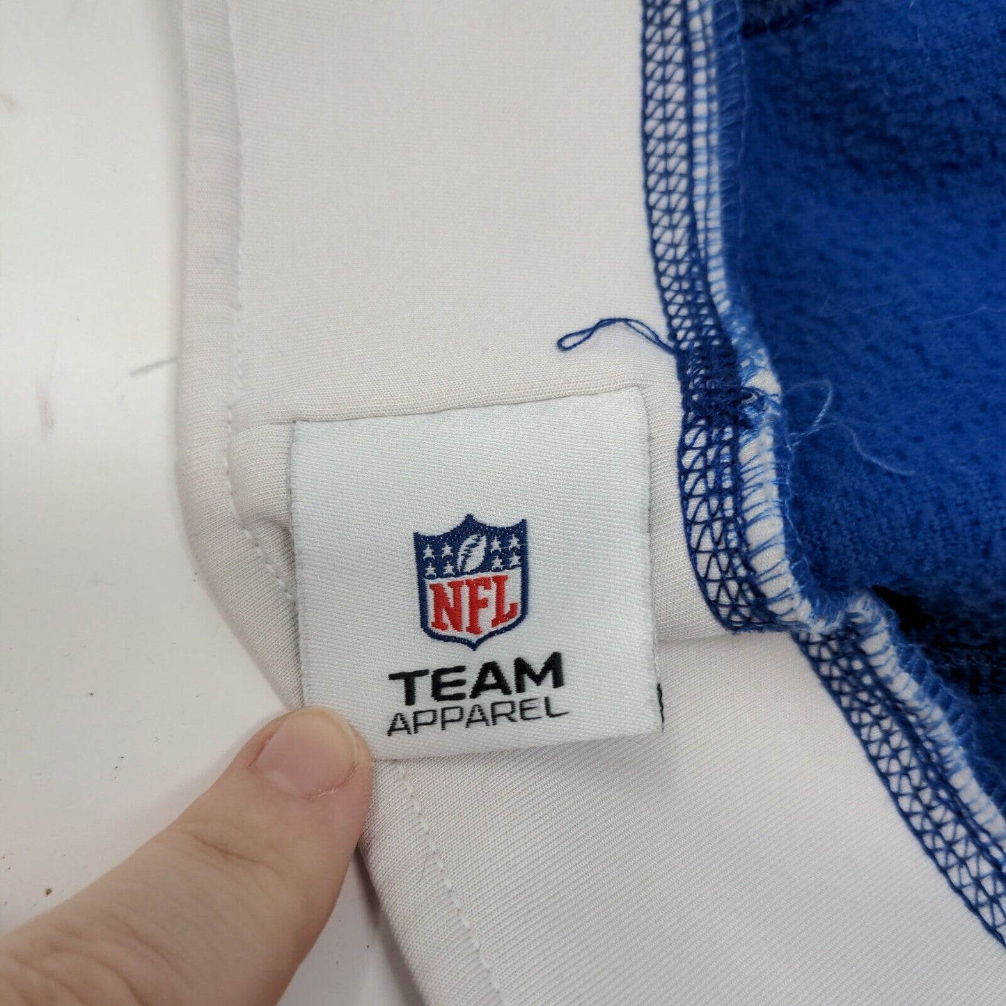 NFL Team Apparel Indianapolis Colts Blue White Stocking Cap Beanie Hat One Size
