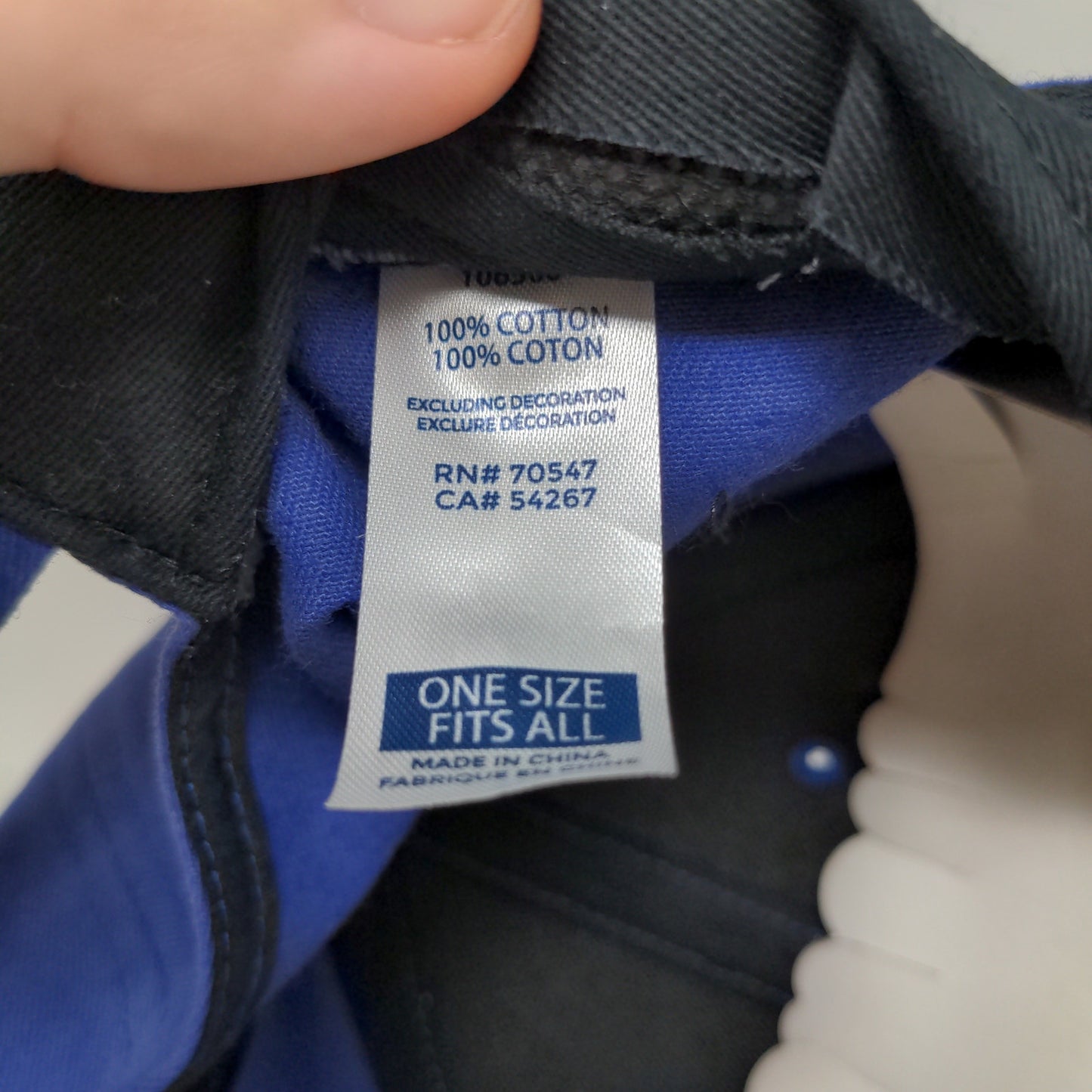 NFL Team Indianapolis Colts Strapback Hat OSFA Blue Embroidered Horseshoe Logo