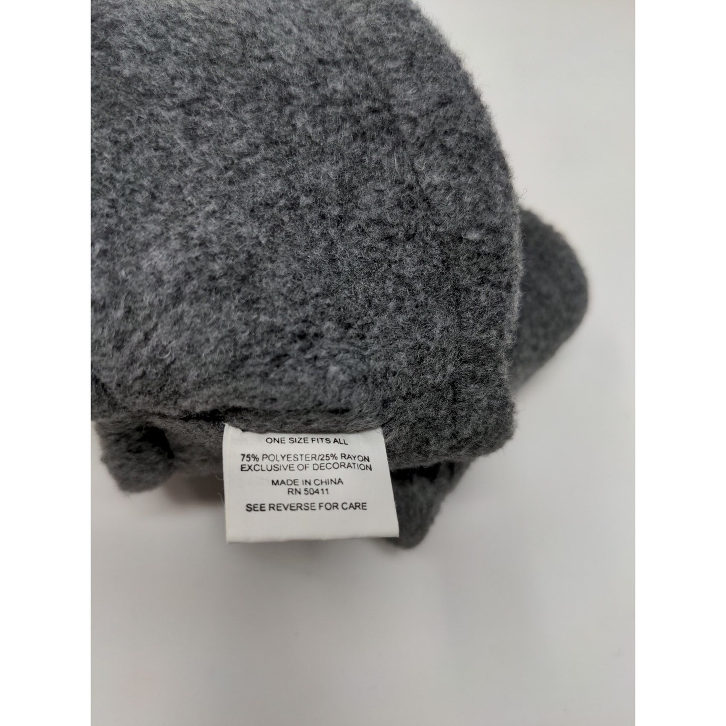 ZeroXposur Headband Ear Warmer Embroidered Logo Gray OSFA Polyester Blend