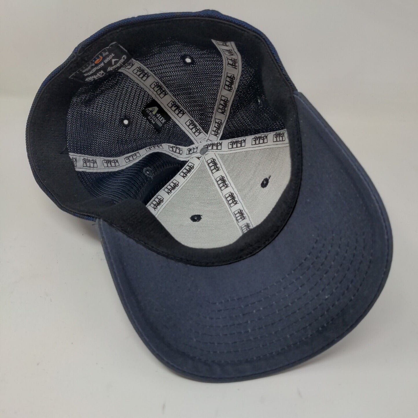 Callaway Men's Tour Authentic Fitted Hat Blue Size S/M Embroidered Logo
