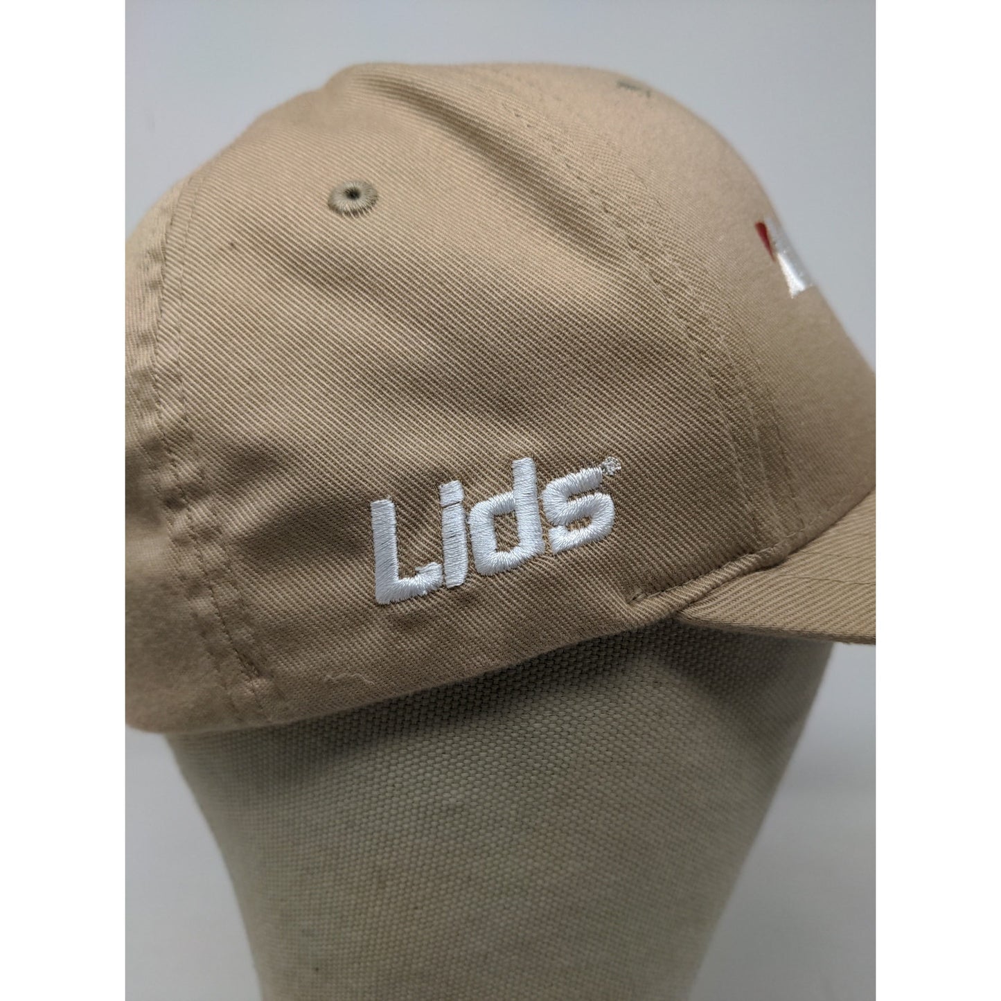 Flexfit Bridgestone Junior Golf Tour Lids Hat Size S-M Brown Tan