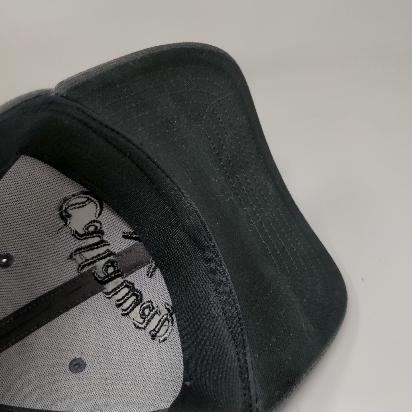 Callaway Golf Snapback Hat Gray Adjustable Polyester Spell Out Logo Embroidered