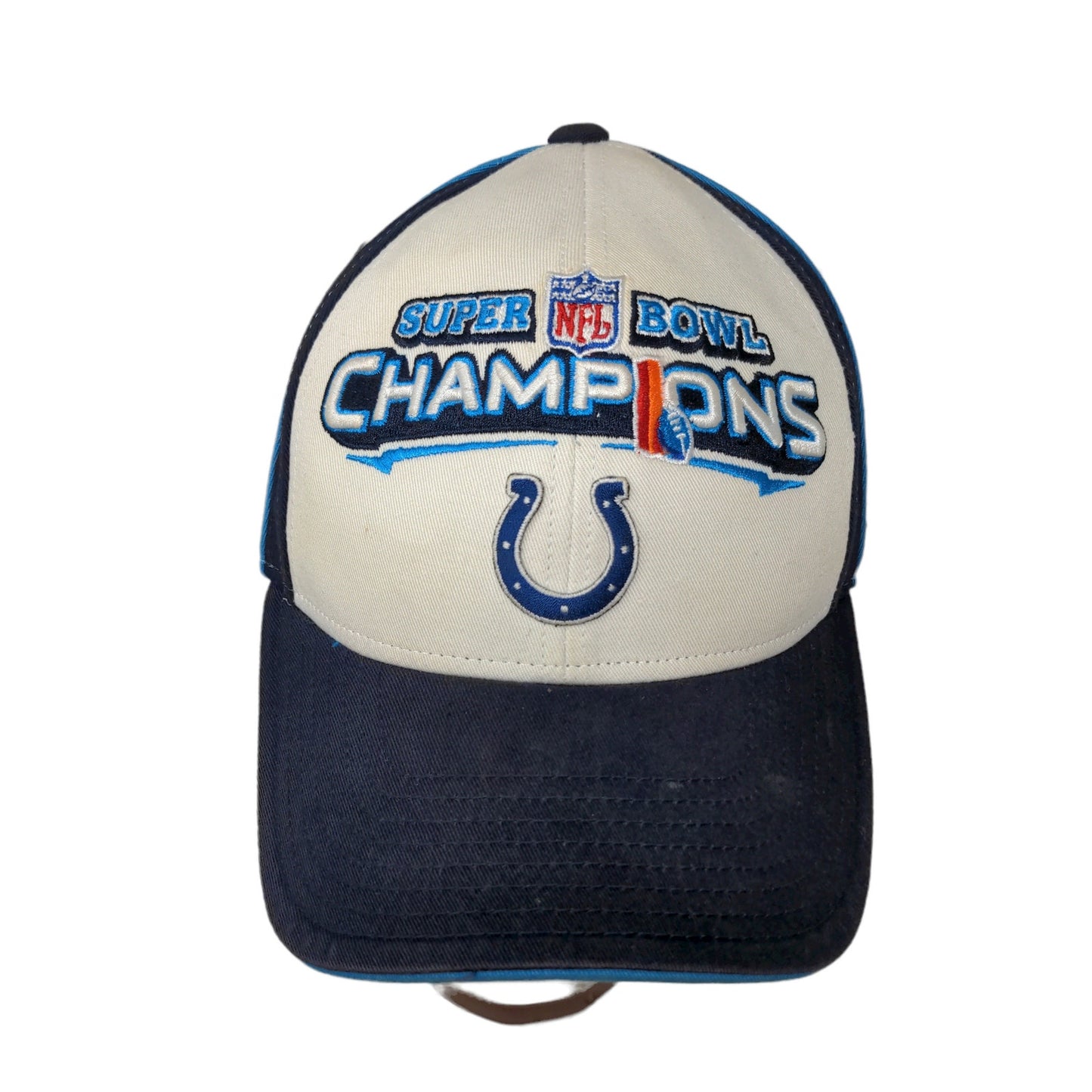 Reebok NFL On Field Super Bowl XLI Champions Indianapolis Colts Strapback Hat