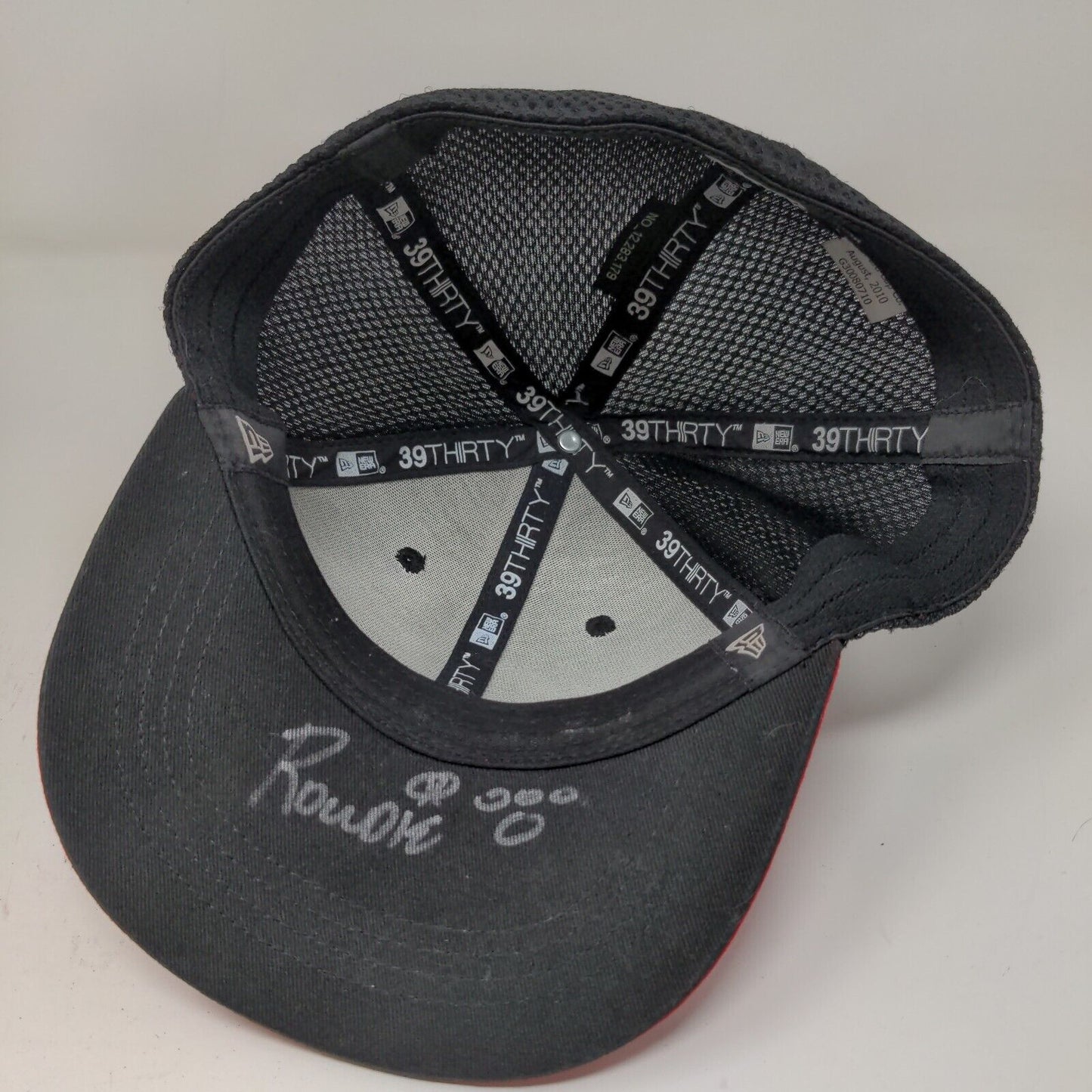 New Era Boys 39Thirty Cincinnati Reds Hat Autographed Rouok Embroidered