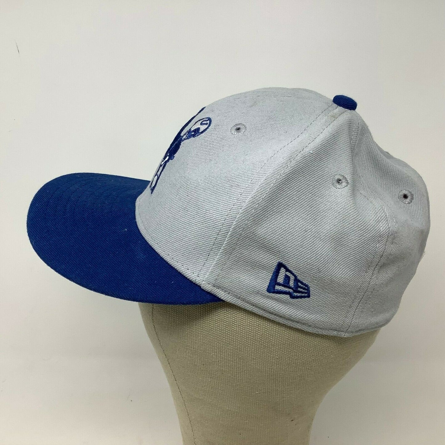 NFL New Era 59Fifty Indianapolis Colts Fitted Hat Size 6 3/4" 2012 Horse Gray