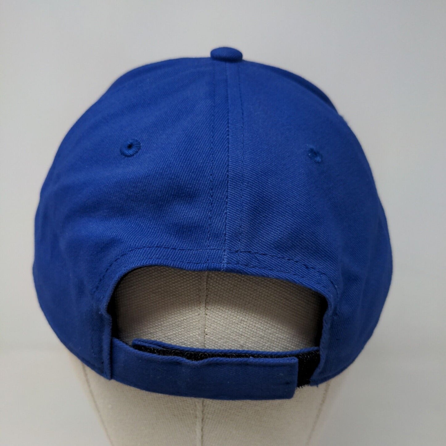 NFL Team Apparel Men's Strapback Hat Blue Size OSFA Embroidered New York Giants